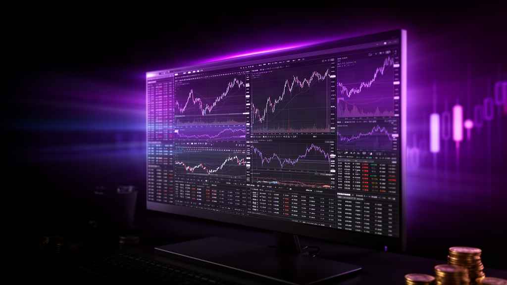 Блокнот с ручной разметкой уровней на биржевом графике